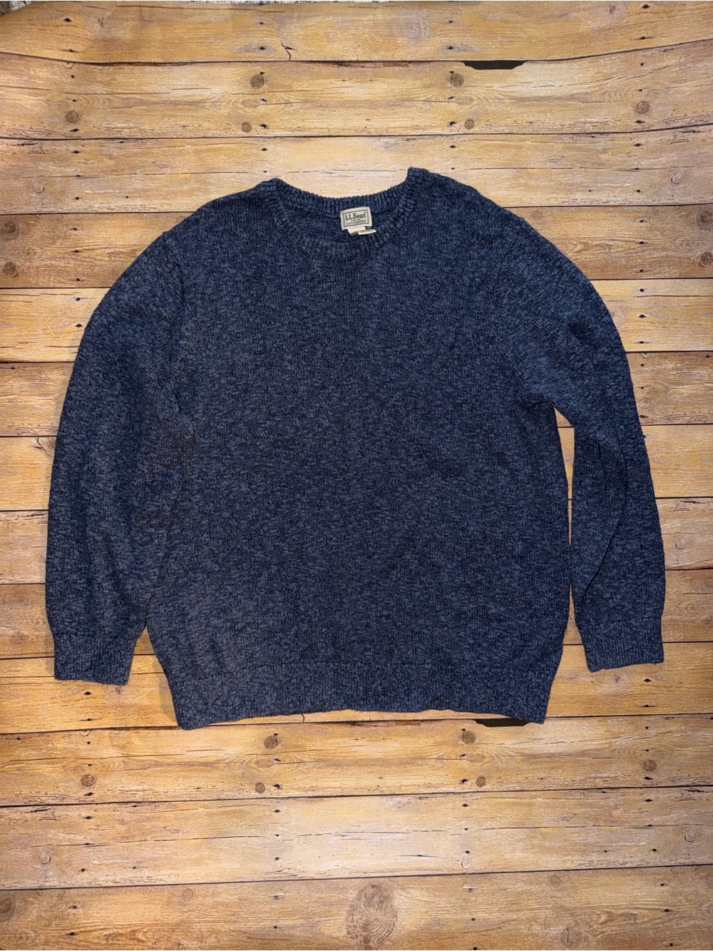 L.L. Bean Men's Crewneck Sweater - Navy